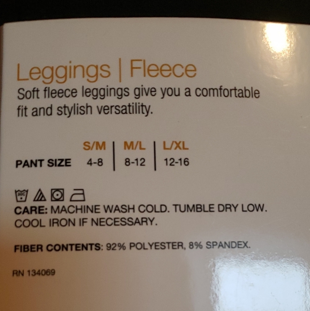 West loop fleece leggings - Picture 2 of 3